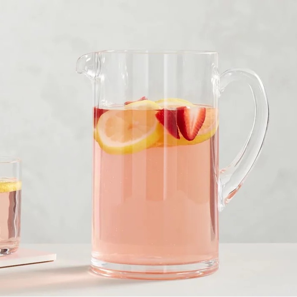 Pottery Barn Happy Hour Clear Acrylic Pitcher
